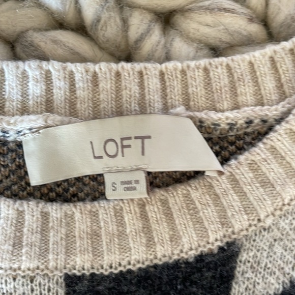 Loft cheetah print sweater - Picture 4 of 5
